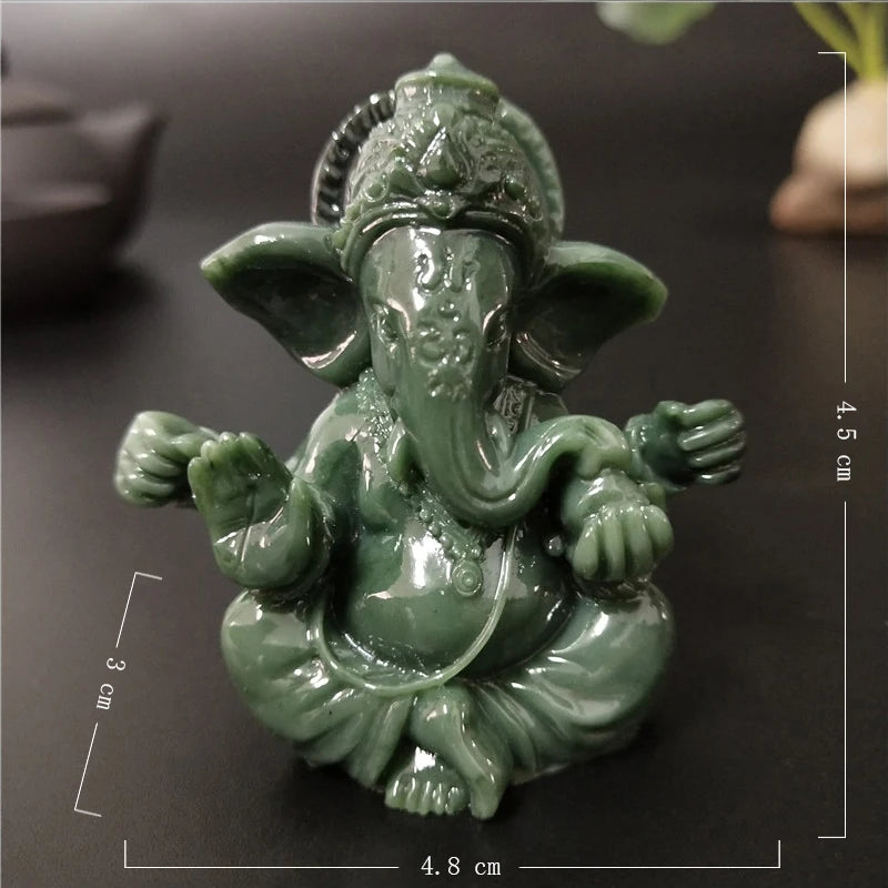 Escultura de Lord Ganesha em bronze
