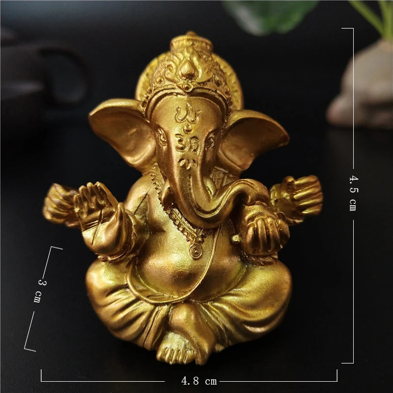 Escultura de Lord Ganesha em bronze