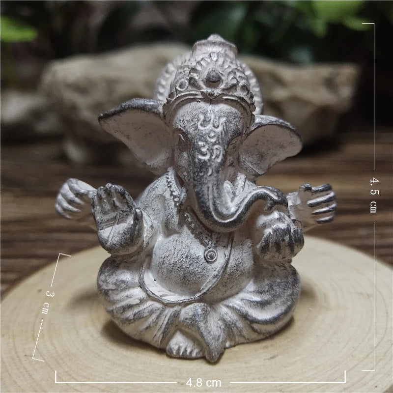 Escultura de Lord Ganesha em bronze