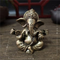 Escultura de Lord Ganesha em bronze