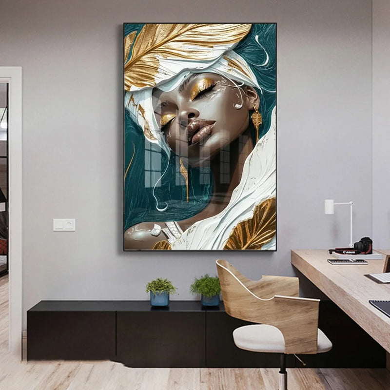 Adesivo decorativo Luxo Afro