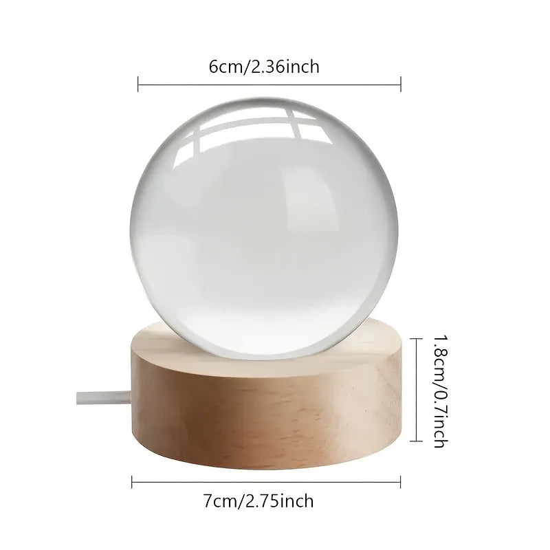 Luminária de cristal Esfera Celeste