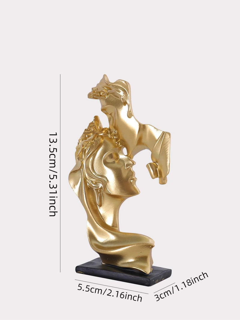 Escultura Decorativa Abraço Esculpido