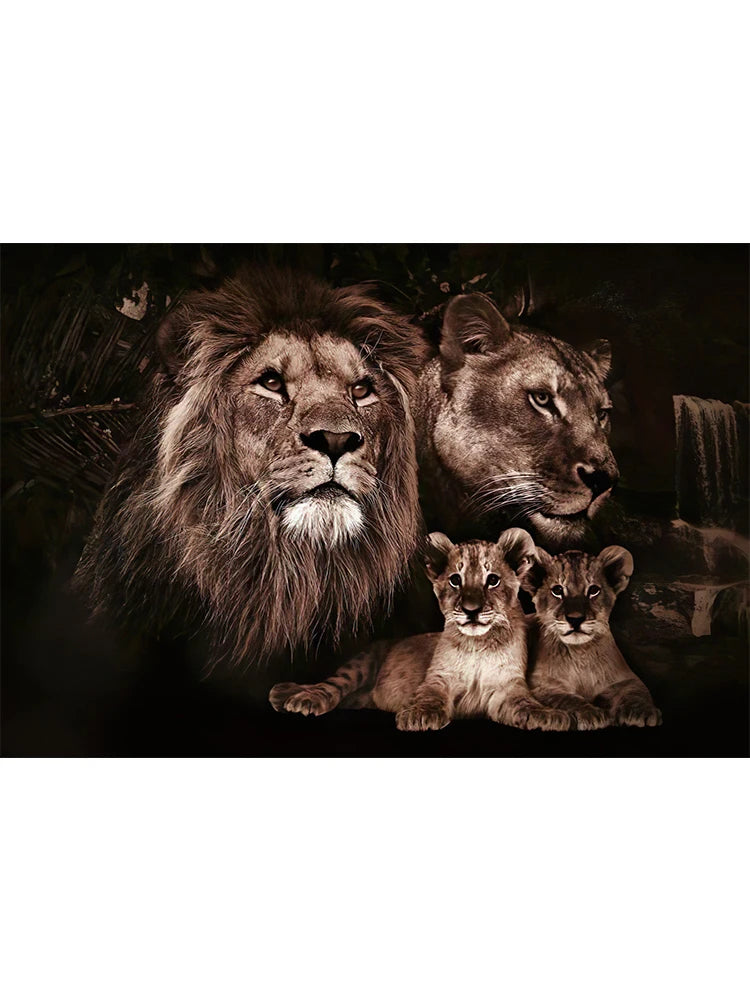 Quadro Guardiões da Savana
