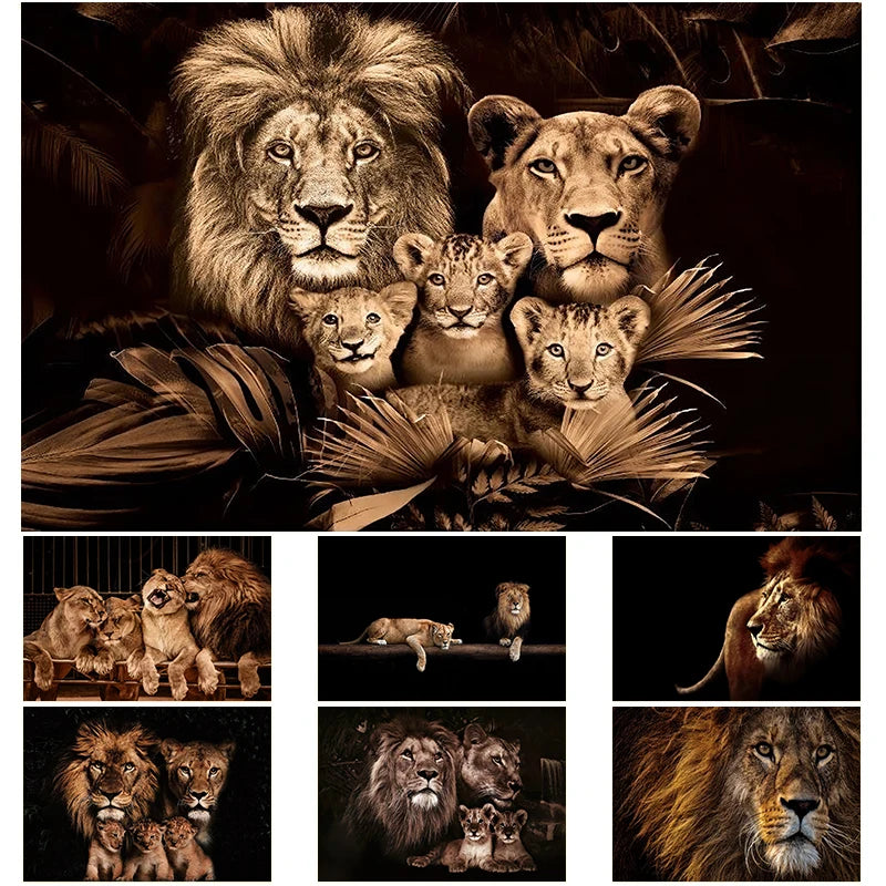 Quadro Guardiões da Savana