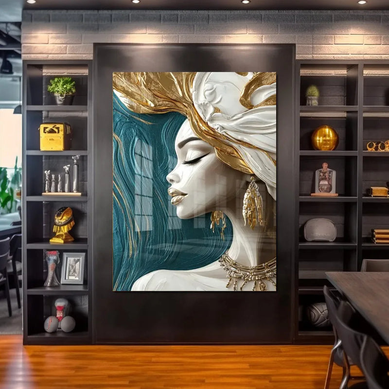 Adesivo decorativo Luxo Afro