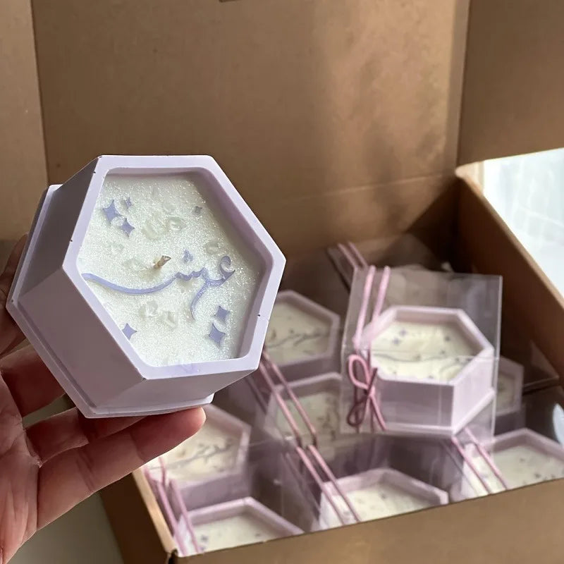 Vela Aromática com Flores Secas