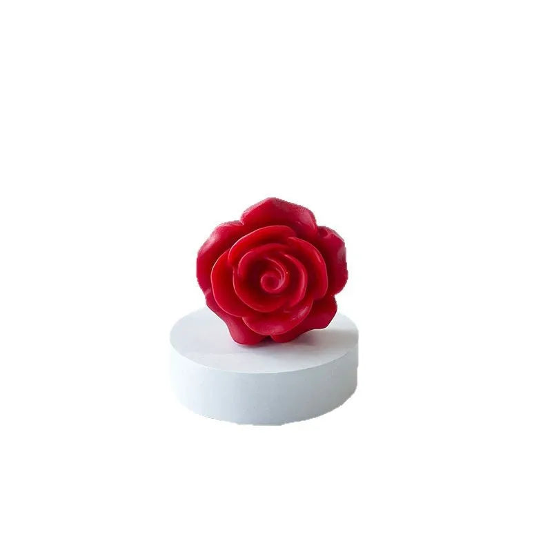 Vela perfumada no formato de Rosa em 3D