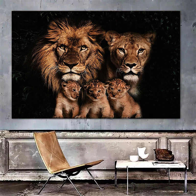 Quadro Guardiões da Savana