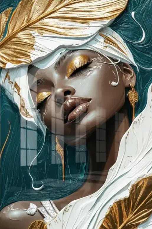 Adesivo decorativo Luxo Afro