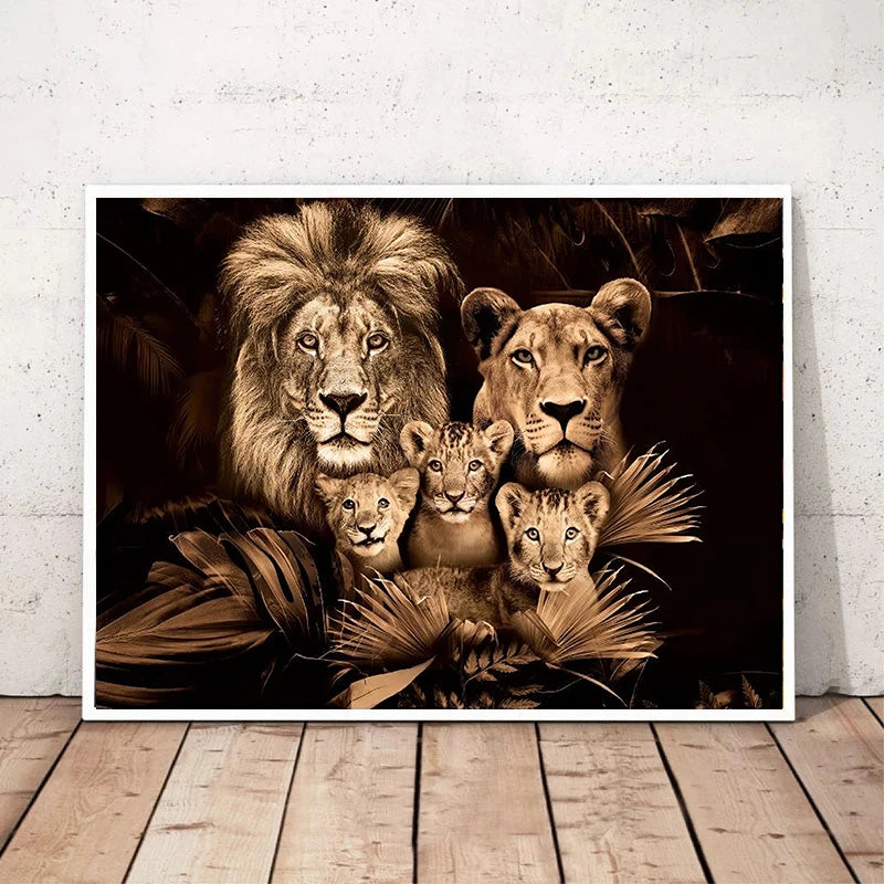 Quadro Guardiões da Savana