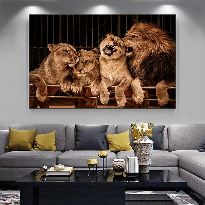 Quadro Guardiões da Savana