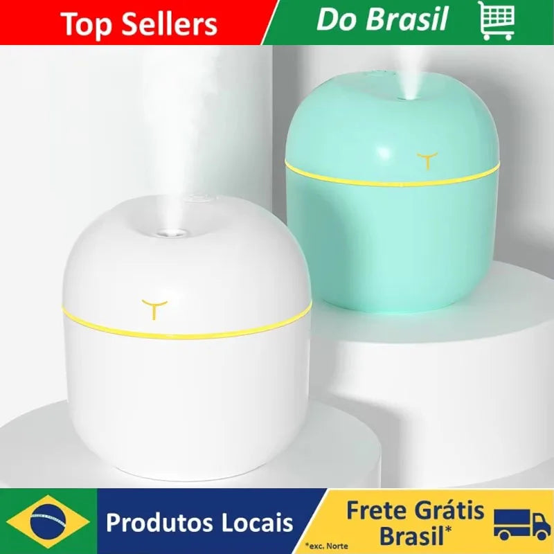 Mini umidificador de ar portátil com USB